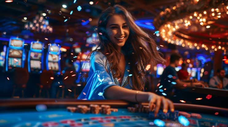 Aksi profesional pemain bulu tangkis dalam turnamen besar